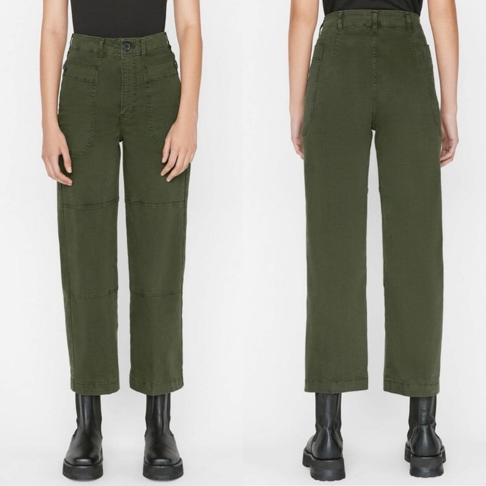 FRAME Oversized pocket cargo utility pants size 25